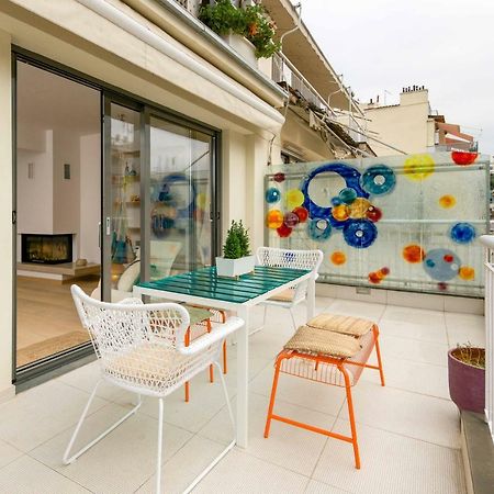 Stylish 3-Bedroom Apartment & Terrace Θεσσαλονίκη Εξωτερικό φωτογραφία